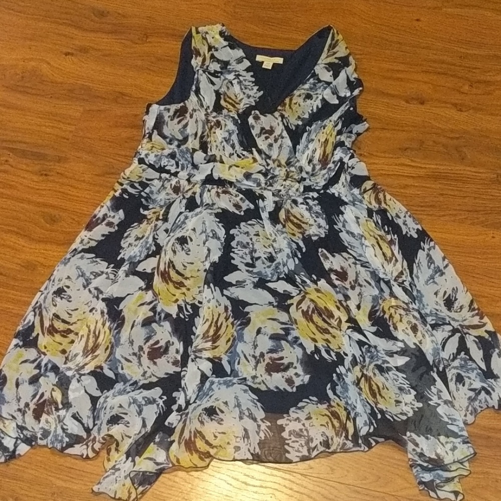 Handkerchief hemmed dress